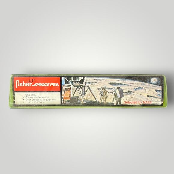 Fisher SPACEPEN B1 Original Shuttle Style Pen NASA Writes Underwater New in Box - Picture 3 of 3